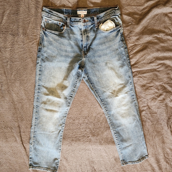 Lucky Brand Light Blue Straight Jeans - Picture 1 of 4